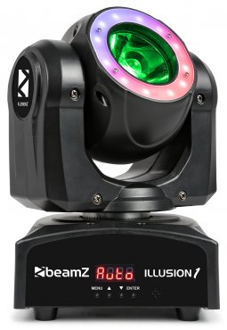 BeamZ Illusion 1 Pohyblivá hlava s LED kroužkem