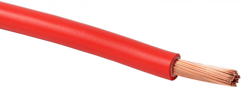 Sommer Cable CYA H07V-K 2,5 mm - propojovací kabel červený