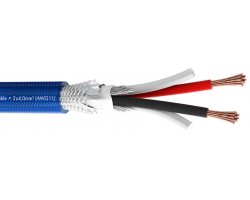 Sommer Cable 485-0052-240 SC-Dual Blue - 2 x 4 mm