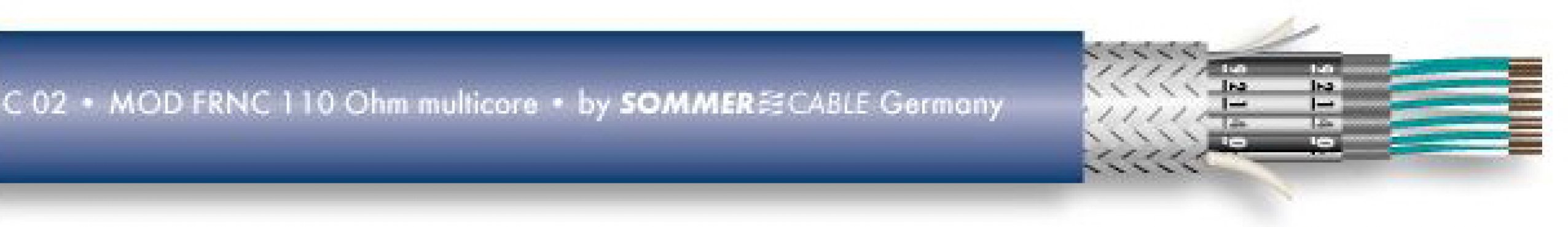 Sommer Cable 100-0302-12 Matrix MMC 12 FRNC 110 Ohm