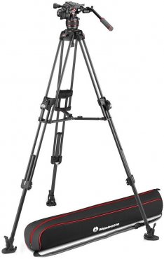 Manfrotto Nitrotech 608 + 645 Fast Twin Carbon