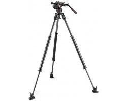 Manfrotto Nitrotech 608 + 635 Fast Single Leg Carb