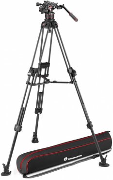 Manfrotto Nitrotech 612 + 645 Fast Twin Carbon Tripod