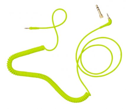 AIAIAI C18 Coiled - 1,5m Adapter - Neon