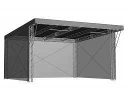 BeamZ Proffesional Sloping Light Roof 6x4m