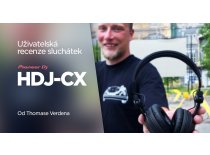 Uživatelská recenze sluchátek Pioneer DJ HDJ-CX od Tomáše