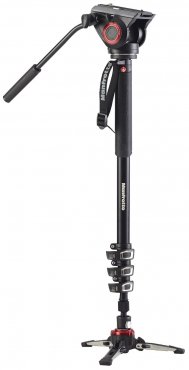 Manfrotto XPRO 4-section Video Monopod With Fluid Head