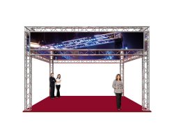 BeamZ Truss 6 x 6 x 4 m Set pro výstavní stánek nebo showroom