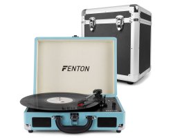 Fenton RP115 Set gramofonu s Bluetooth a kufrem na desky