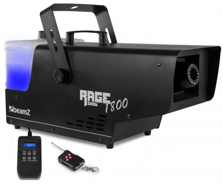 BeamZ Rage 1800SNOW Výrobník sněhu s ovládáním s časovačem