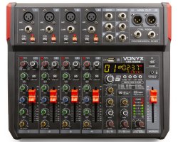 Vonyx VM-KG08 8-kanálový mix BT/DSP/USB
