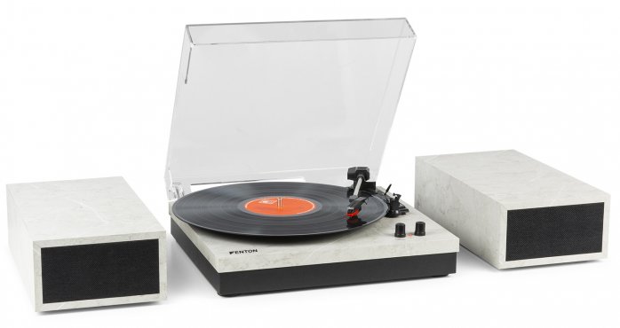 Fenton RP165M Sada gramofonu a reproduktorů, barva mramor