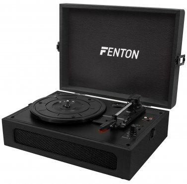 Fenton RP118B Gramofon v kufříku s BT vstupem/výstupem