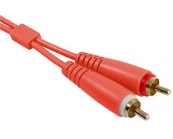 UDG Ultimate Audio Cable Set RCA - RCA Red Straight 3m