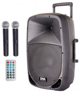 DNA DFM-15 MP3 Aktivní víceúčelový reprobox s baterií