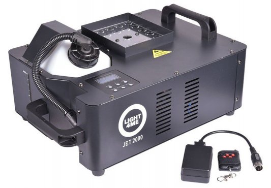 LIGHT4ME JET 2000 + Vertikální výrobník + IR dálkové ovládání