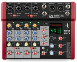 Power Dynamics PDM-Y601 music mixer 6ch BT/MP3