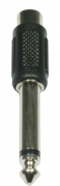 Accu Cable AC-A-RF/J6M RCA F - 6,3mm jack mono