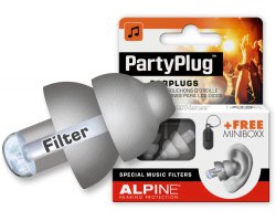 Alpine PartyPlug Silver Grey