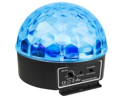 BeamZ mini Half Ball 6x 3W RGBAW LED, světelný efekt