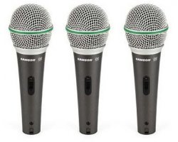 Samson Q63PACK - sada dynamických mikrofonů