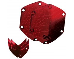 V-Moda Over ear shield kit - Croc Skin Red