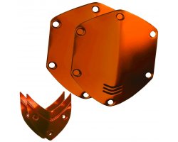 V-Moda Over ear shield kit - Sun Orange