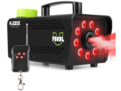 Fuzzix F509L Party smoke machine 9 LED RGB