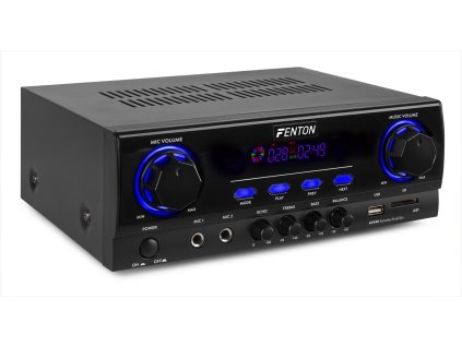Fenton AV440 Karaoke hifi zesilovač 2x200W s USB, SD a bluetooth