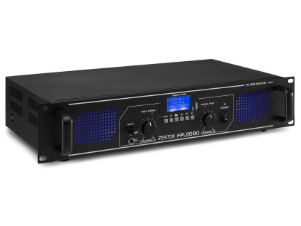 Fenton FPL2000 Digital Amplifier Blue LED
