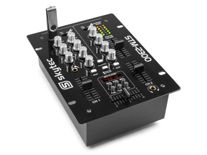 Skytec STM-2300 2 kanálový mix pult s USB/MP3