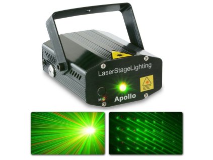 BeamZ Apollo Multipoint Laser zelená / červená
