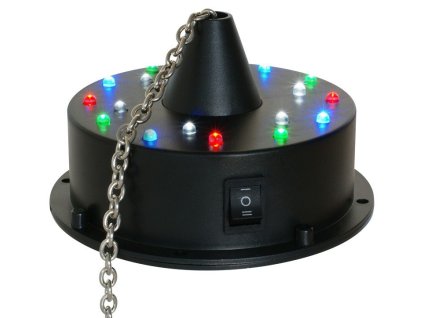 BeamZ MBW18LED motor na baterie s 18 LED pro zrcadlovou kouli
