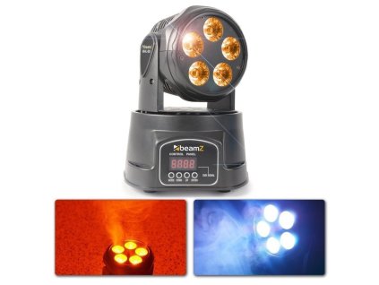 BeamZ MHL90 Pohyblivá hlava wash 5X 18W LED 6 v 1