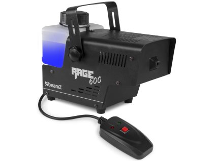 BeamZ Rage 600I Výrobník mlhy s kabelovým ovladačem