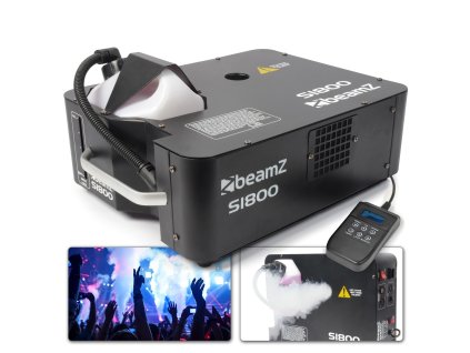 BeamZ S1800 Výrobník mlhy DMX Horizontalní/Vertikální