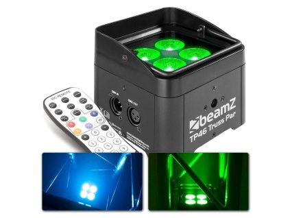 BeamZ TP46 Truss PAR reflektor, 4x4W QCL RGB-UV, DMX