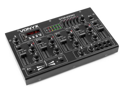 Vonyx STM2290 8-kanálový mixážní pult s efekty USB/MP3/BT