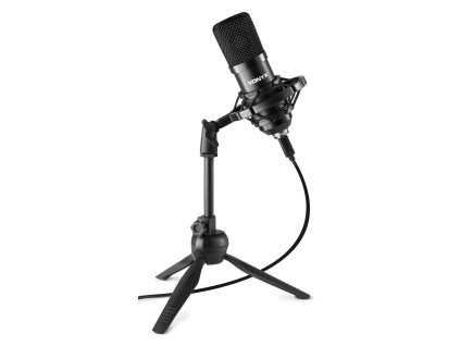 Vonyx CM300B Studiový USB mikrofon, černý