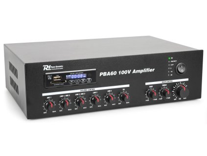 Power Dynamics PBA60 100V Amplifier 60W
