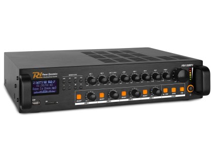Power Dynamics PDV120MP3 PA Mixer Amplifier 120W/100V 4 Zones