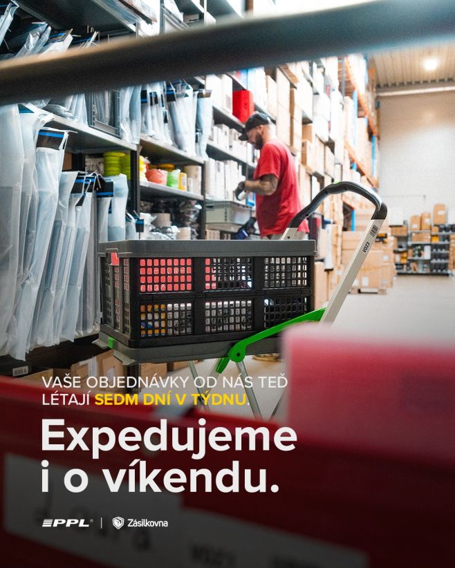 A doručujeme je už v pondělí, ikdyž si objednáte třeba v sobotu nebo v neděli...🌪️ Díky za tohle PPLku a Zásilkovně, že...